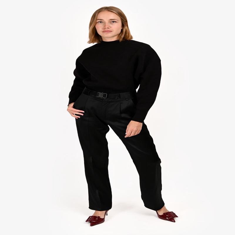 1017 Alyx 9SM Black Satin Pants Size 40