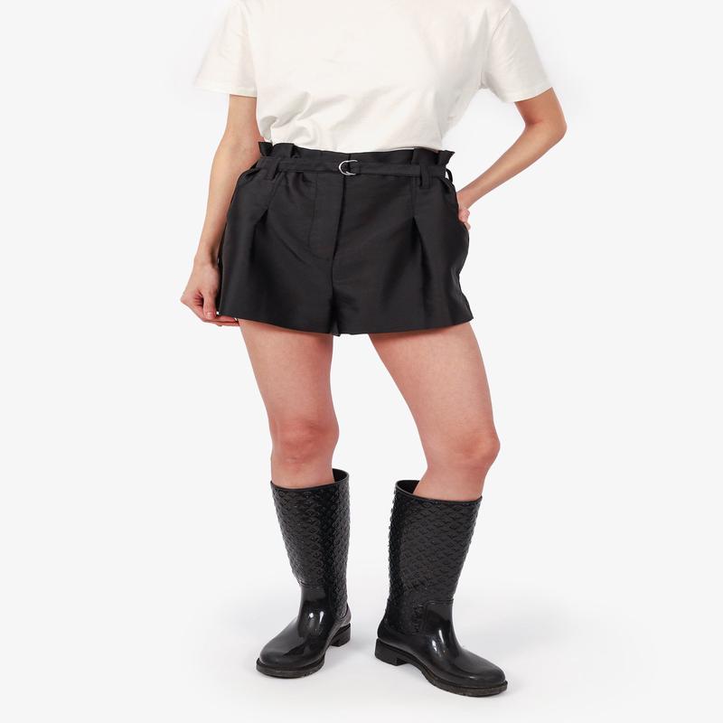 3.1 Philip Lim Black Satin Shorts Size 4