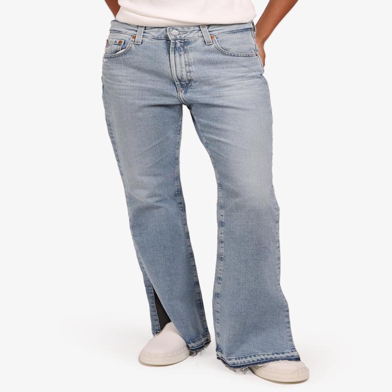 AG Light Wash Straight Jeans Size 27